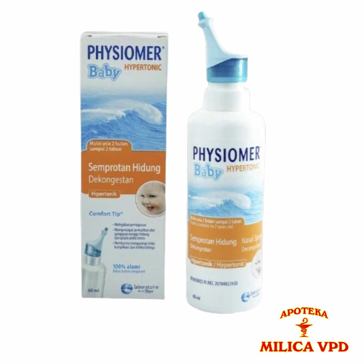 PHYSIOMER BABY HYPERTONIC SPRAY 115ml