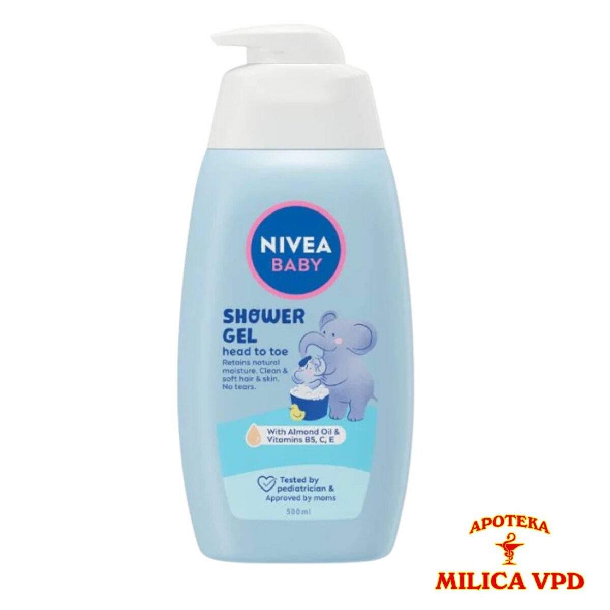 Nivea baby gel za tuširanje 500ml