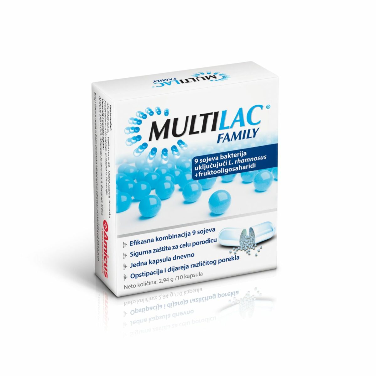 Multilac Family 10 kapsula