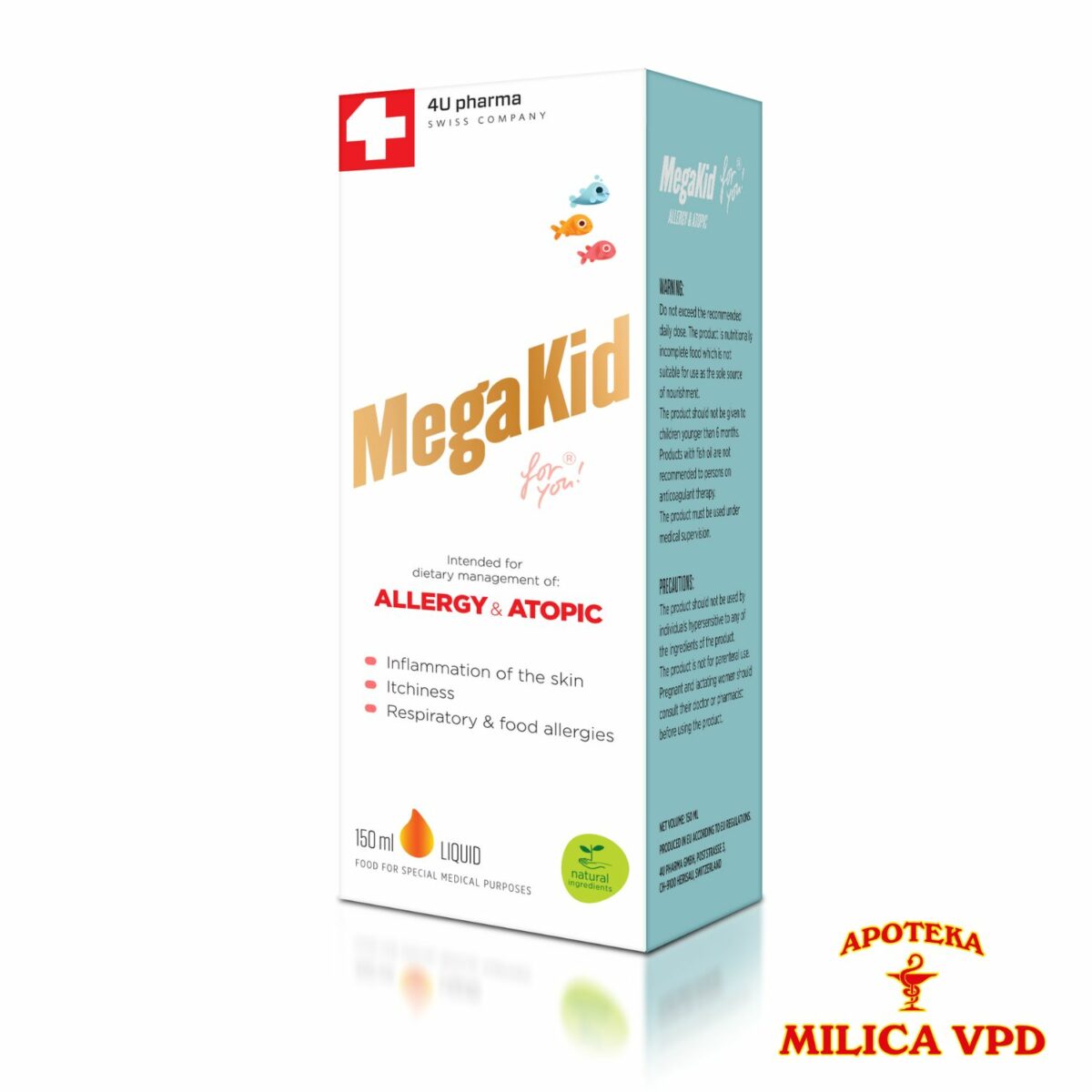 Megakid Allergy and Atopic sirup 150ml