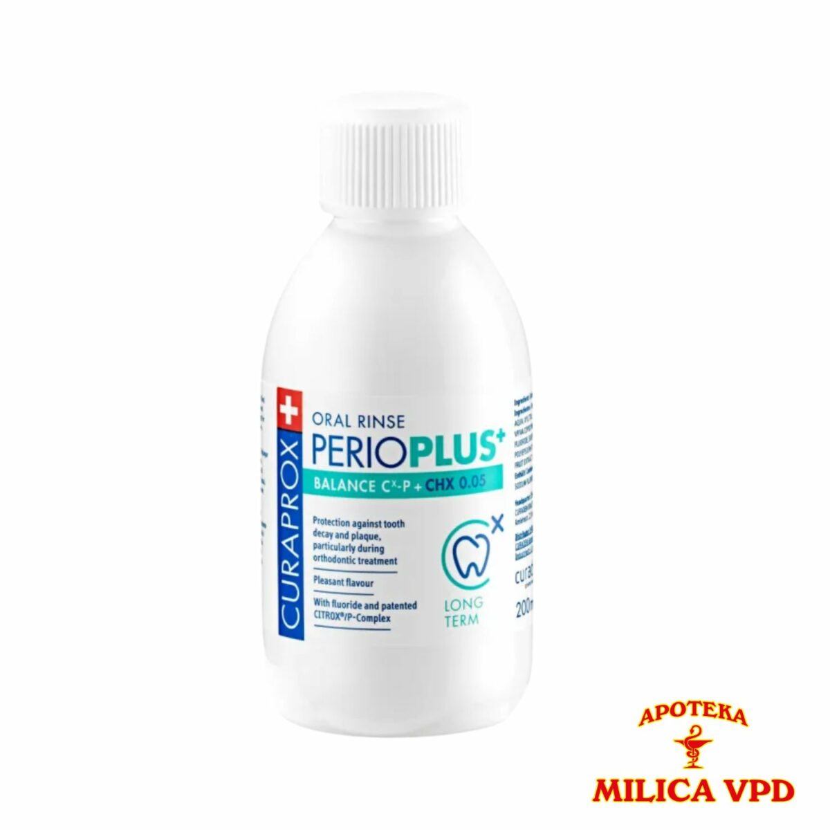 Curaprox perio plus CHX 0,05% 200ml