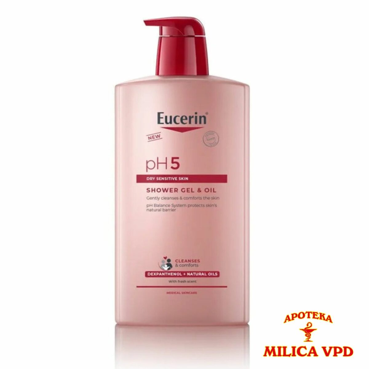 Eucerin pH5 gel ulje za tuširanje 400 ml