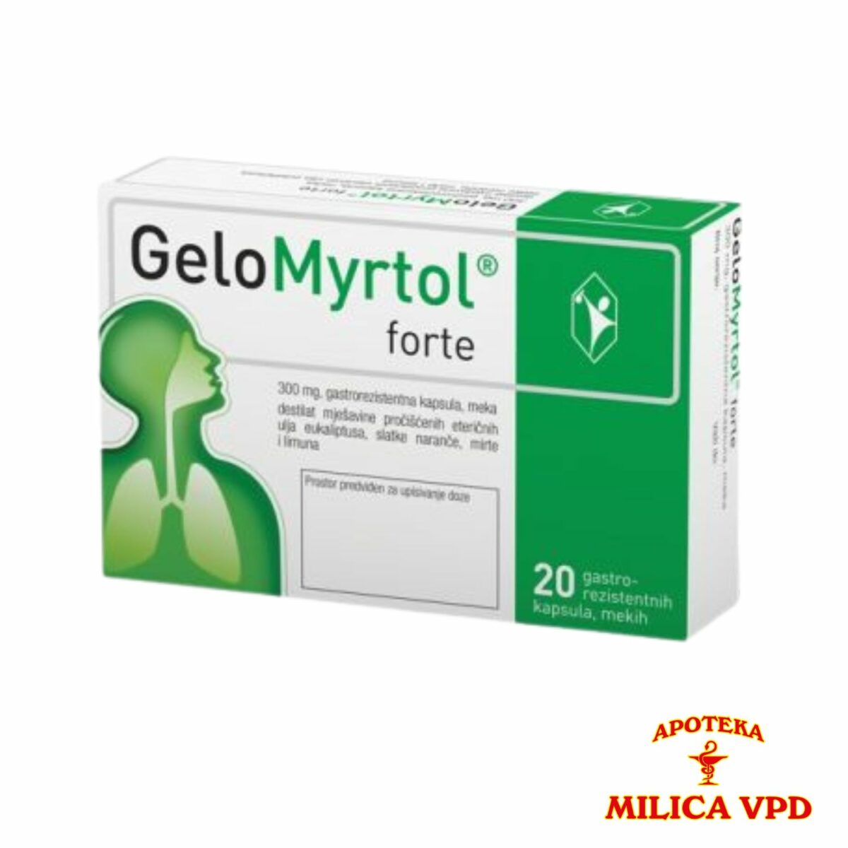 Gelomyrthol Forte 20 kapsule