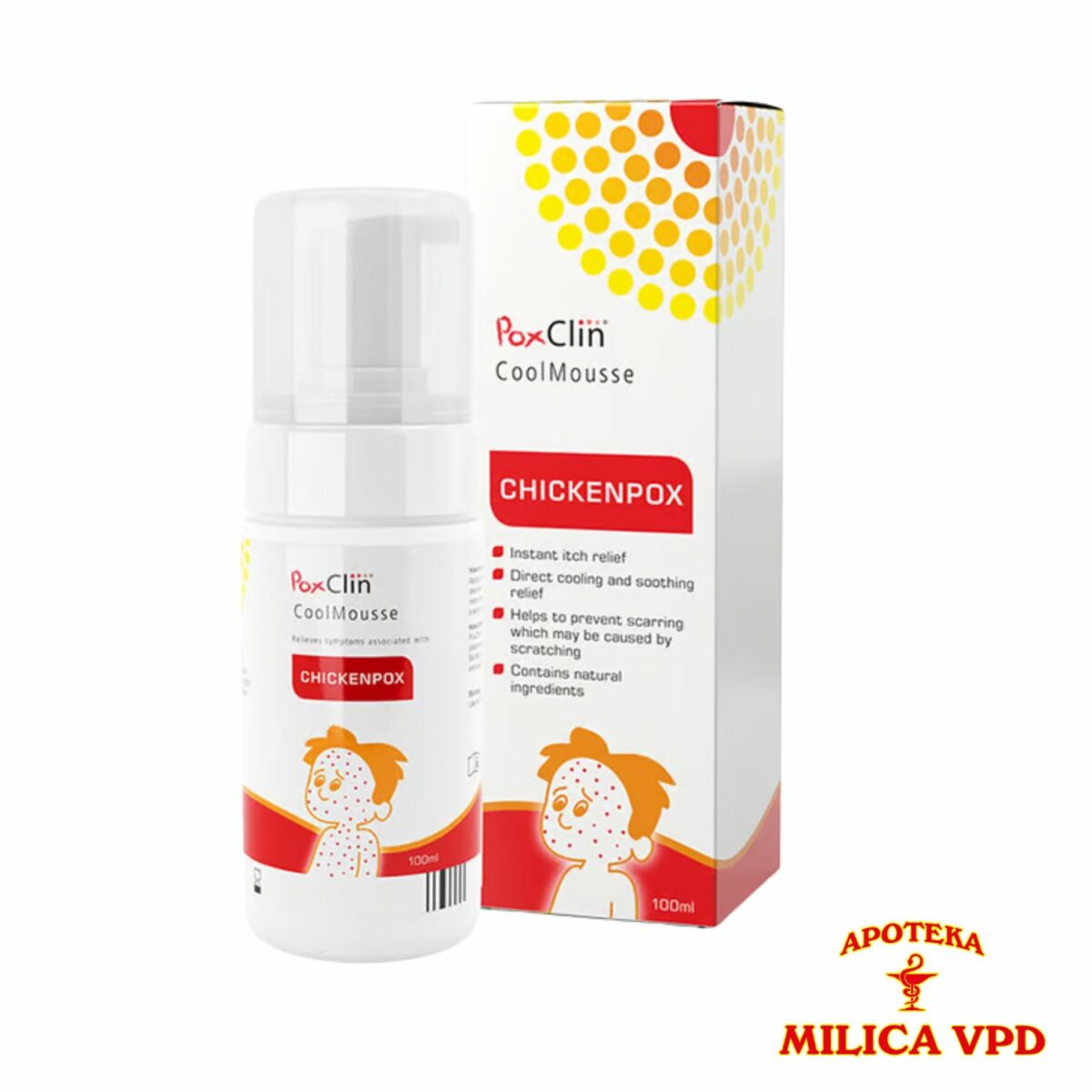 Poxclin pena protiv boginja 100ml