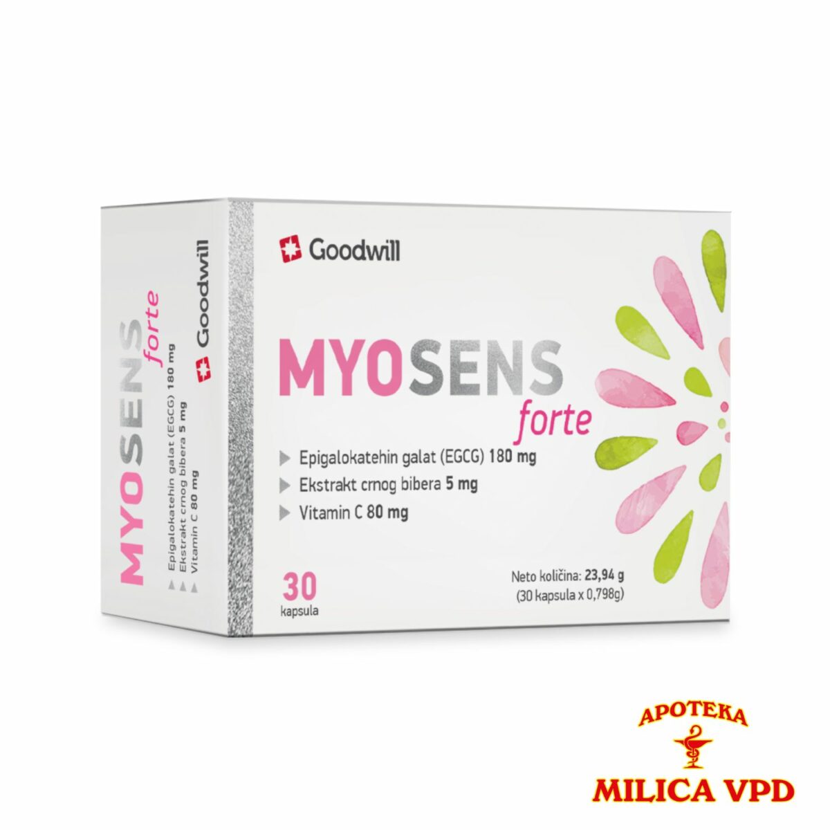 Myosens forte 30 kapsula